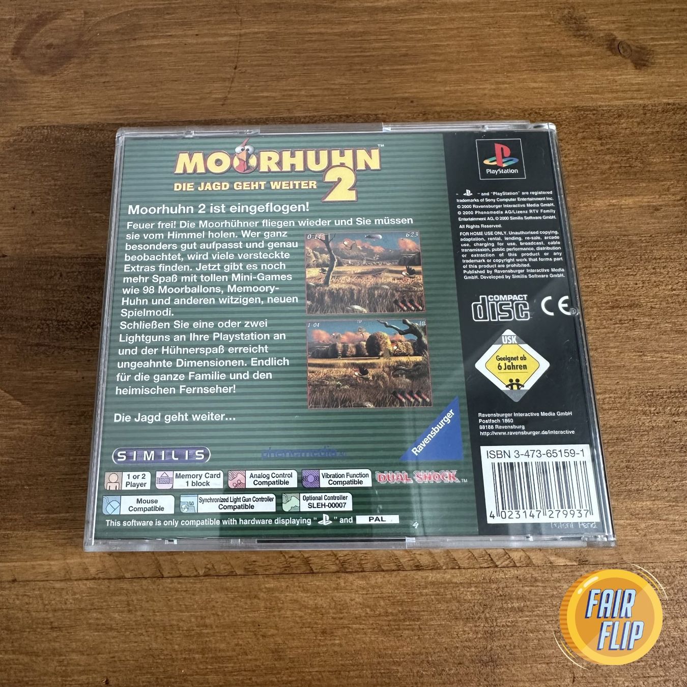 Giochi: Moorhuhn 2 PS1 – Usato da Luzern venduto da fairflip 2