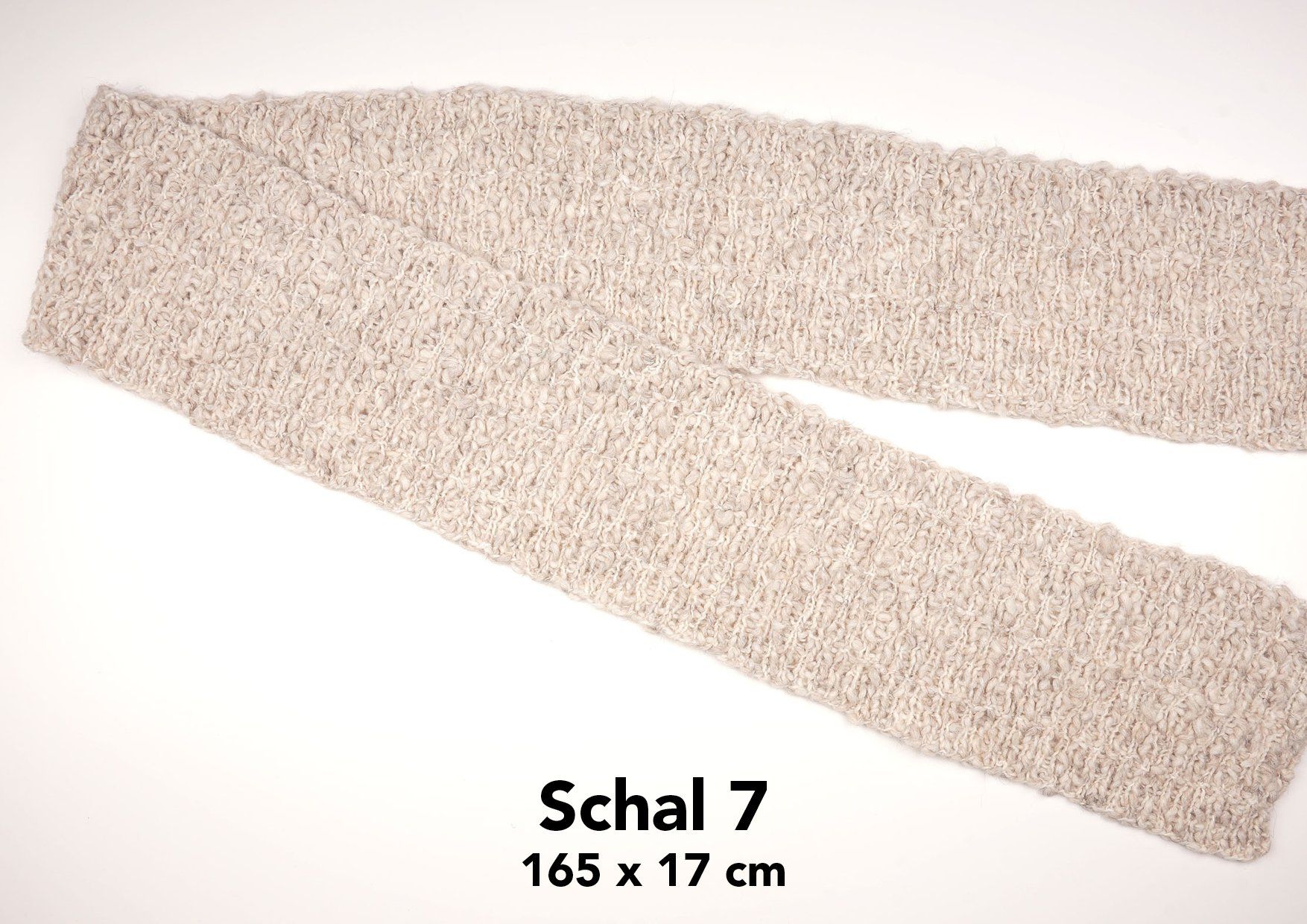 Foulard & Sciarpe: Schal / Schärpe / gestrickter Wollschal – Nuovo (secondo la descrizione) da Buochs venduto da chicco64 4