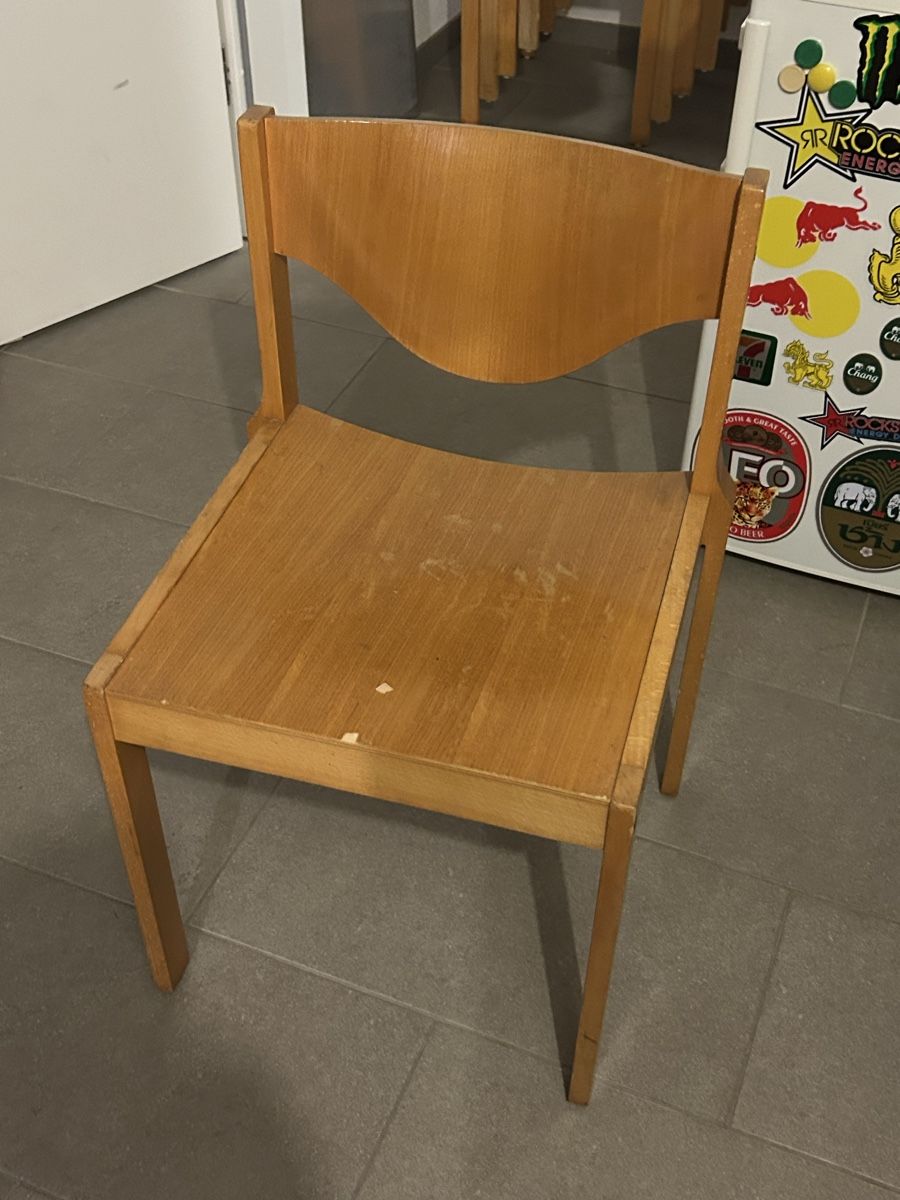 Horgen Glarus Sedie: Lot de 4Chaises Horgen Glarus, empilable, années 70 – Usato da Thierrens venduto da Bigla 6