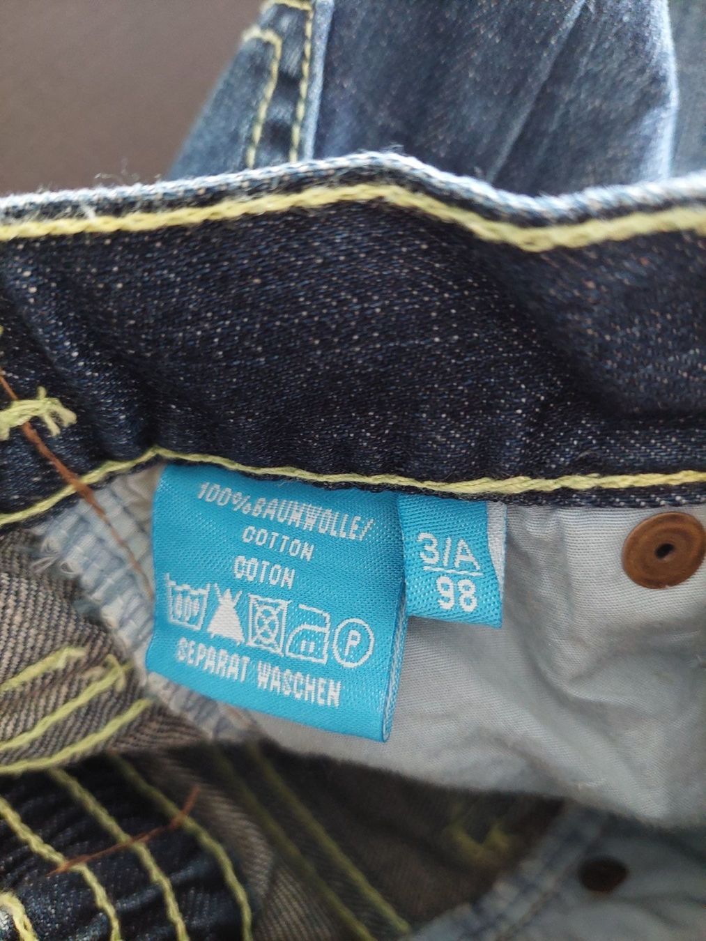 Pantaloni: Jeans Gr. 98 NEU (2Stk.) – Nuovo e nell'imballaggio originale da Grüningen venduto da SaSiSo 3