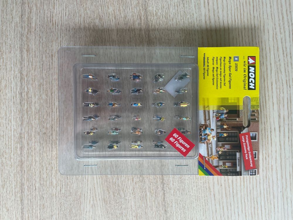 Noch 37070 - Figurines en mega-set économique - N (1:160 Noch 37070 - Figurines en mega-set économique - N (1:160
