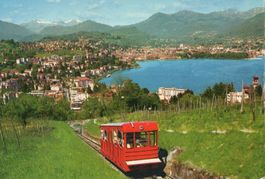 Lugano con la funicolare S.Salvatore  (3 cart.)