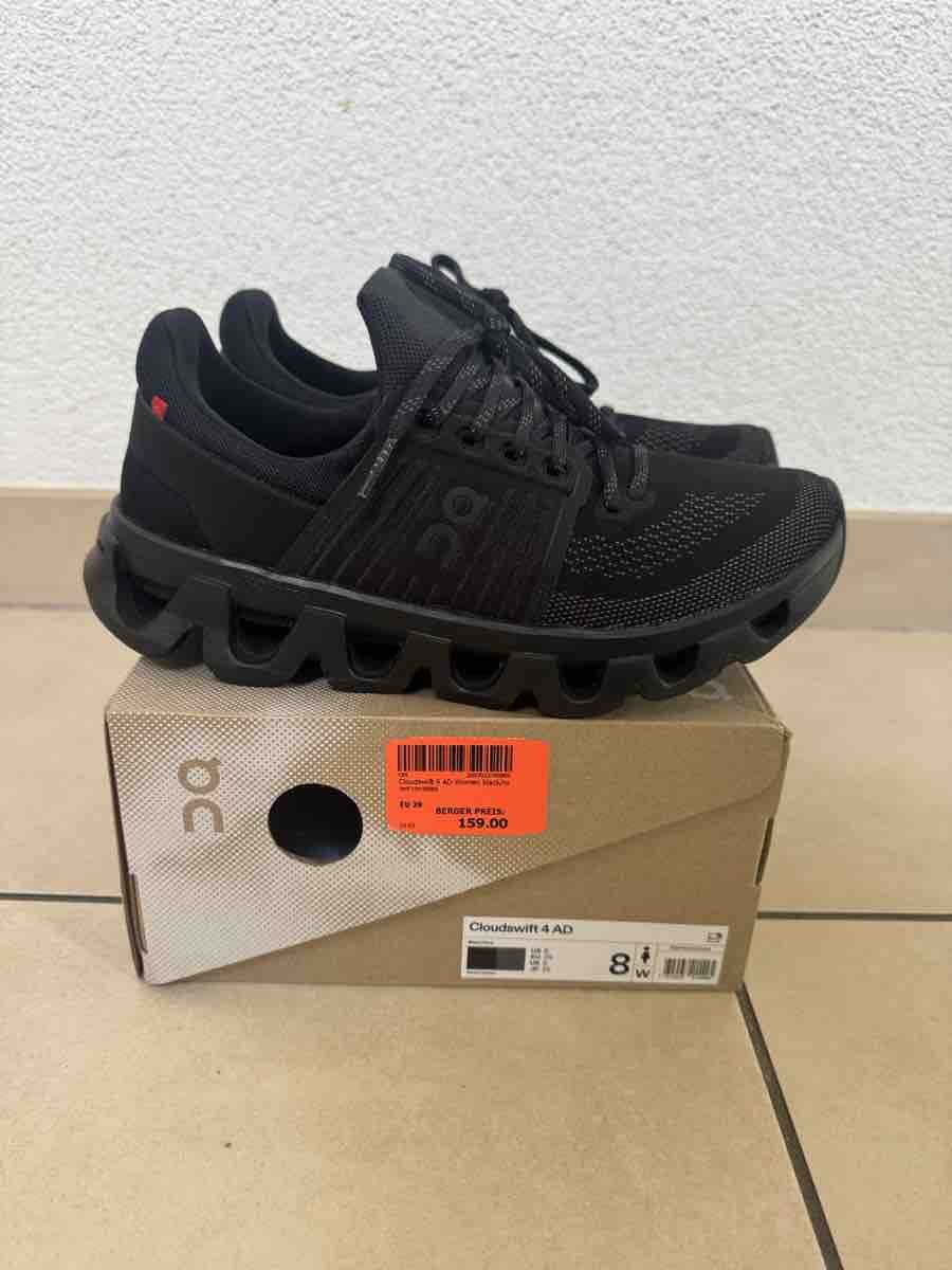 On Scarpe da donna: ON Cloudswift 4 AD Black 39 – Nuovo e nell'imballaggio originale da Bex venduto da ArnaudAGV