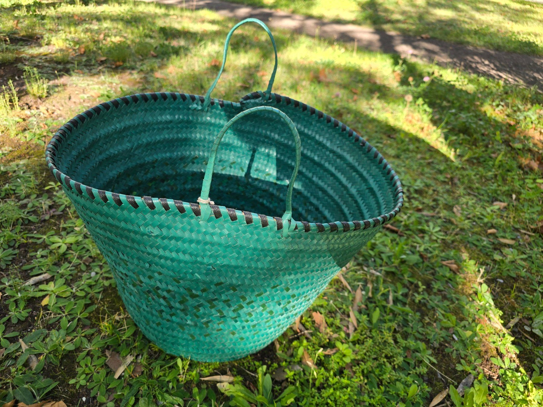 Sonstiges für Haushalt & Wohnen: Korb: recycelt (L) türkis – Neu (gemäss Beschreibung) aus Romanshorn von Rachacha 4