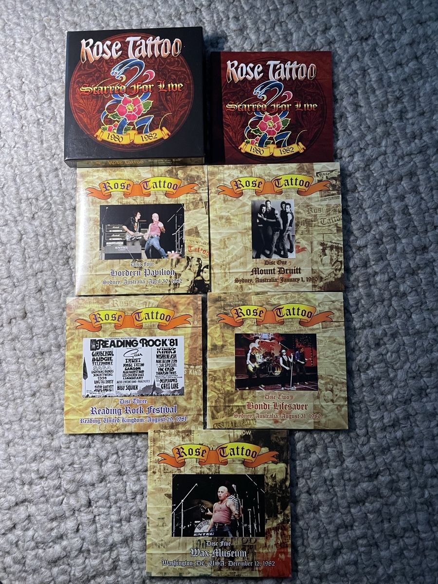 CD: 4x Rose Tattoo – Nuovo (secondo la descrizione) da Reinach AG venduto da trigger7811 3