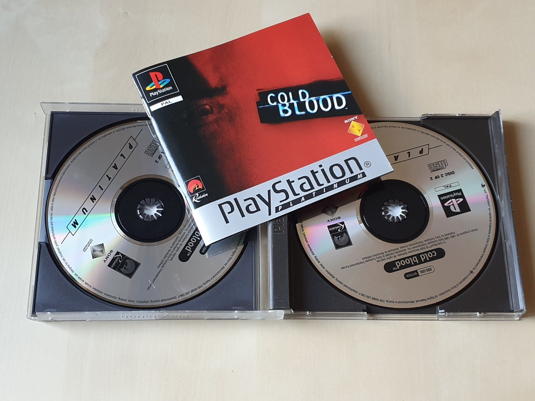 Sony Giochi: Cold Blood – Usato da Stansstad venduto da collectorsshop 2