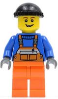 Lego Minifigur "Dock Worker" (Cty0427)