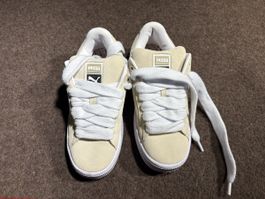 Puma Wildleder Sneaker, Grösse 40, Beige - Top Zustand!