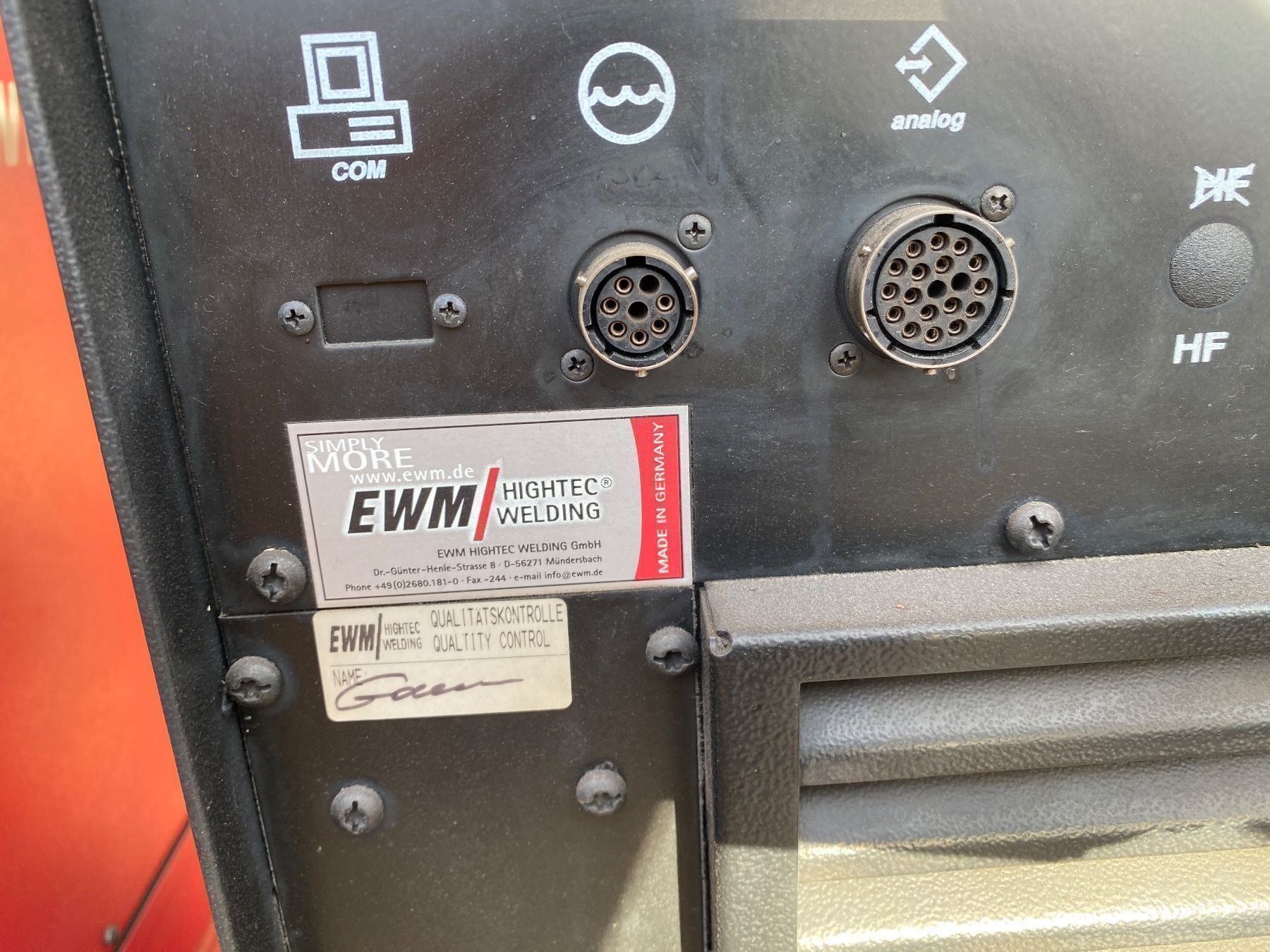 EWM Tutti gli attrezzi: 1x EWM Hightech Welding Phoenix 500 Prog – Usato da Nebikon venduto da schnischna80 4
