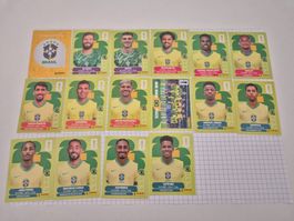 WM Panini Sticker 2026 Team Brasilien inkl. Vini