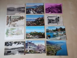 12 x Karten Neuchatel ab 1897