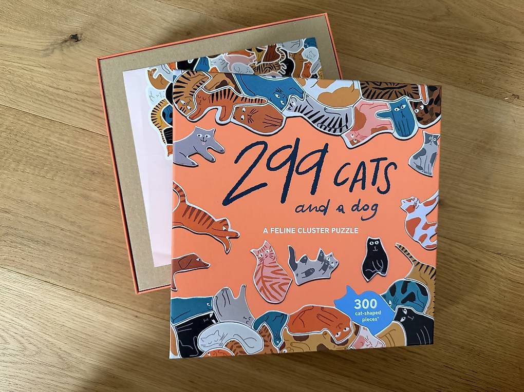 Puzzle: Puzzle 299 Katzen und ein Hund – Usato da Avegno venduto da CaVal13