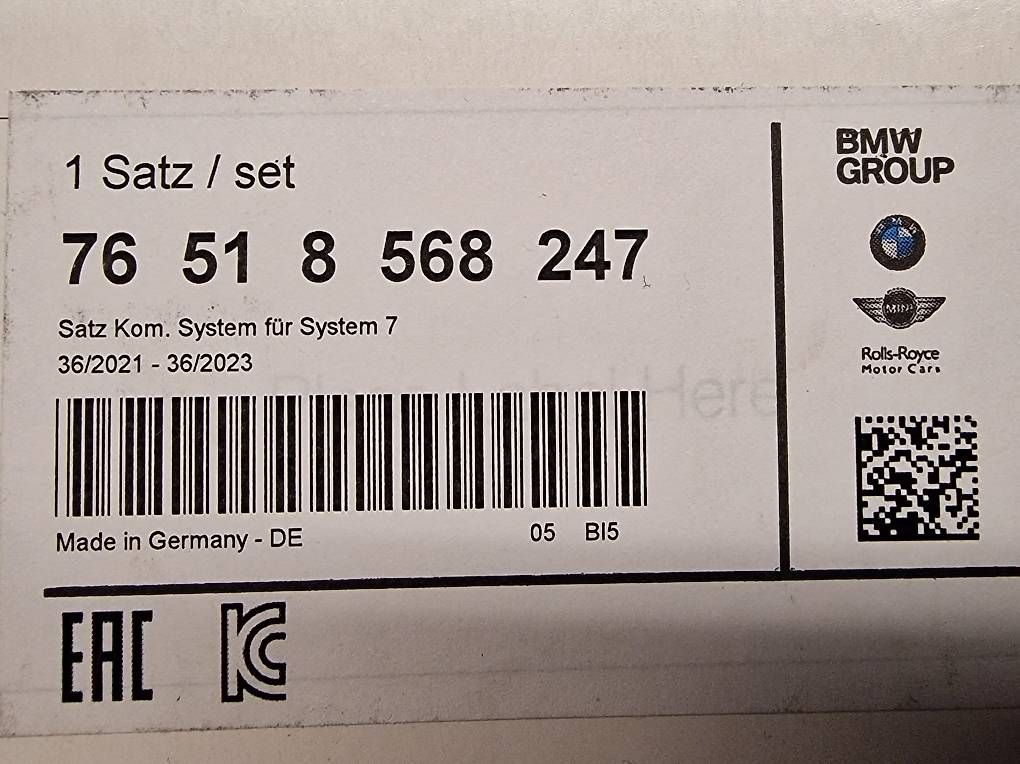 BMW Caschi & visiere: BMW Kommunikationssystem für Systemhelm 7 – Usato da Rüderswil venduto da Lotti9 1