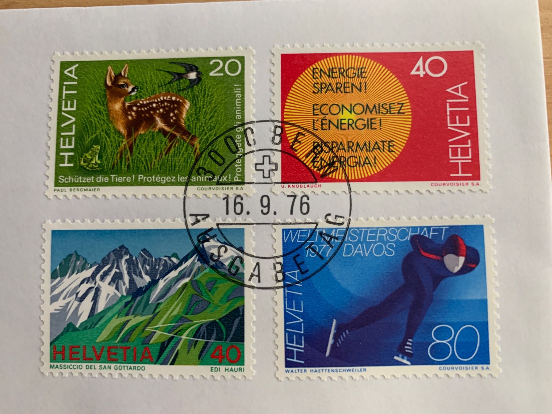 Tutti i francobolli: Sonderpostmarken 1976 Timbres-Poste Briefeinwurf – Usato da Ibach venduto da lisch3 1