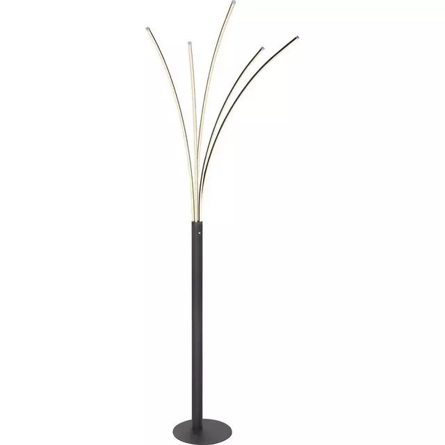 Lampade: Stehleuchte Bizzy Metall matt LED/Mutoni – Usato da Domat Ems venduto da allblack01