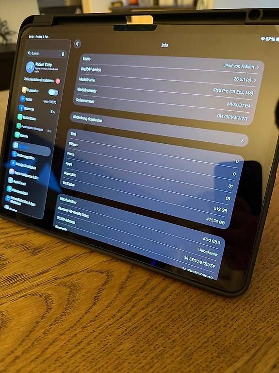 Tablet PC: ipad Pro 13" M4 Cellular 2024 512 GB Space Black – Usato da Weiningen ZH venduto da Sarahlexsa 3