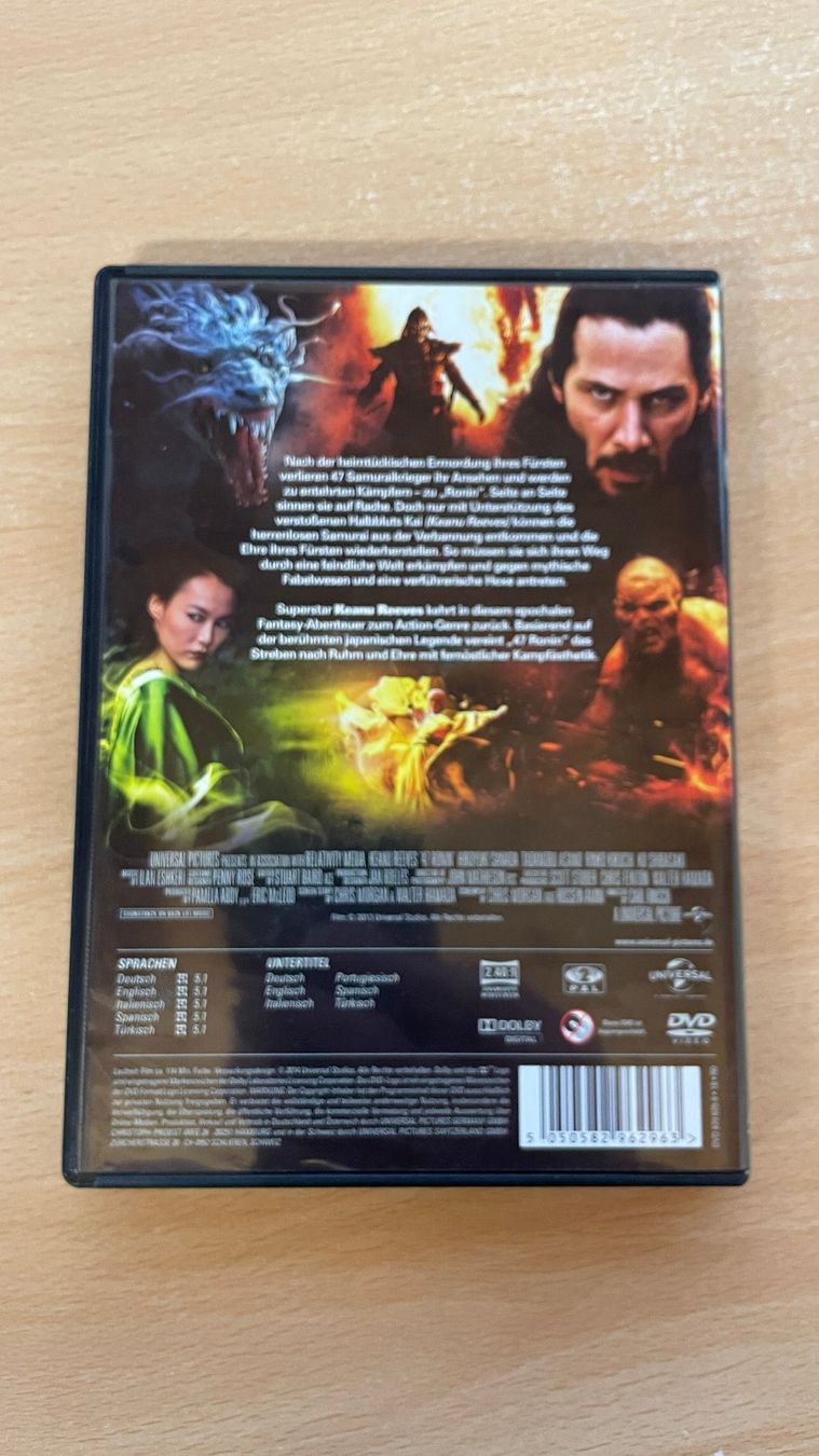 Alle DVDs: 47 RONIN - Keanu Reeves – Gebraucht aus Glattfelden von cybermaxx 1