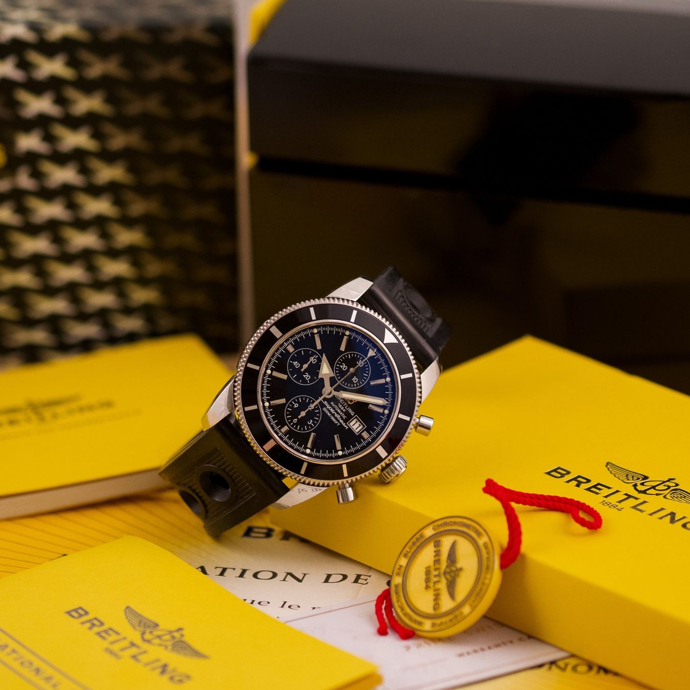 Breitling Montres: Breitling Superocean Heritage/ A13320 / 2009 / Full Set – D'occasion à Luzern par PrimeSwissTime 9