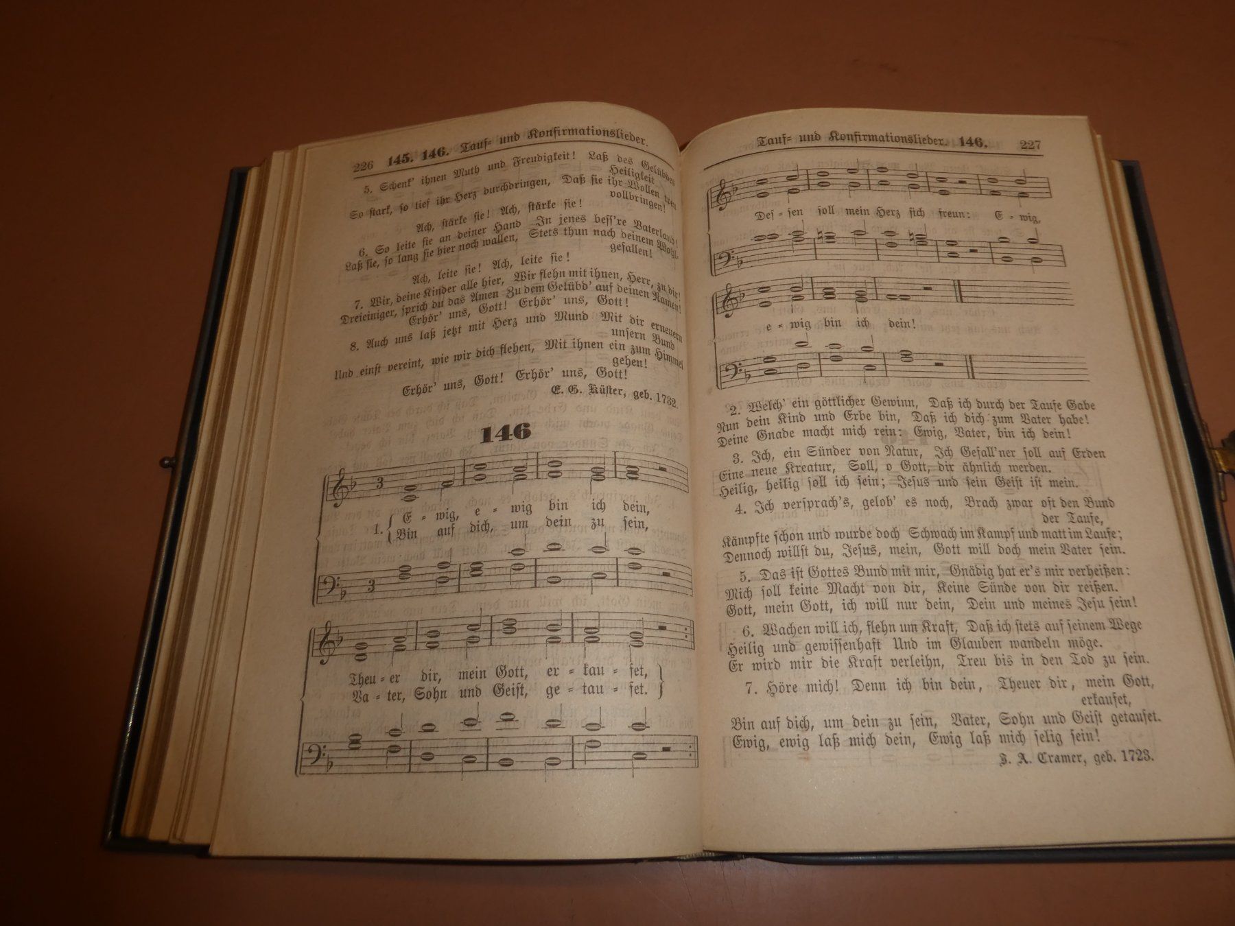 Bücher: Altes Gesangsbuch mit Schliese 1885 – Gebraucht aus Chur von Diversico2010 3