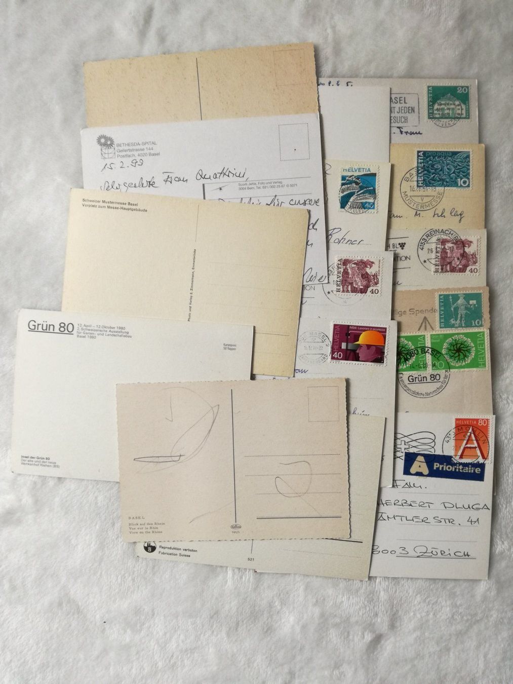Cartes postales: 16 AK Basel Grossformat – D'occasion à Zürich par Tolima194 6