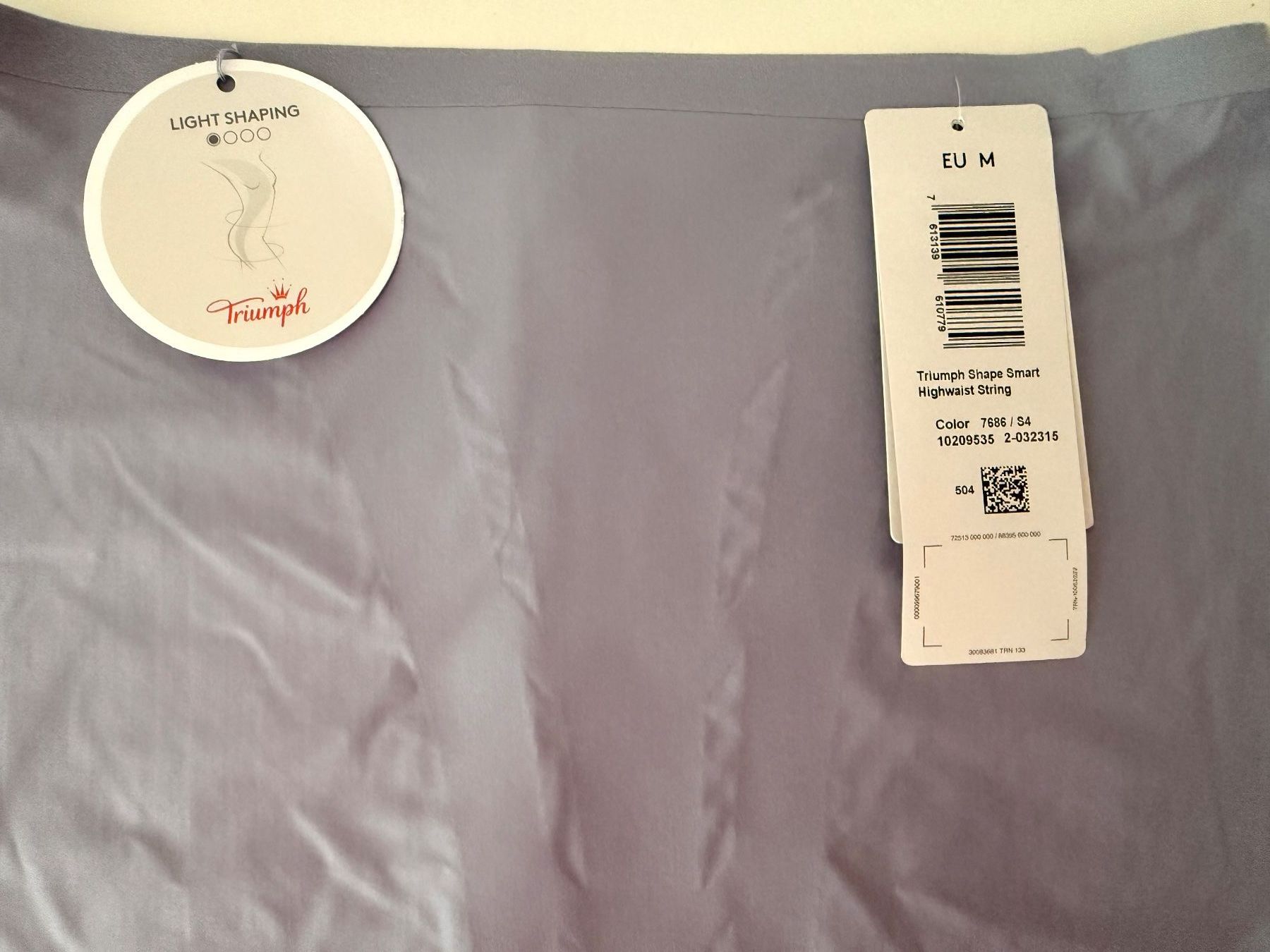 Triumph Sonstige Unterwäsche: TRIUMPH, Highwaist String SHAPE SMART, Grösse M, Farbe Lila – Neu und originalverpackt aus Rudolfstetten von gst_g7xl 1