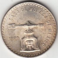 Mexiko -- 1 Unze Casa de Moneda de Mexico 1980