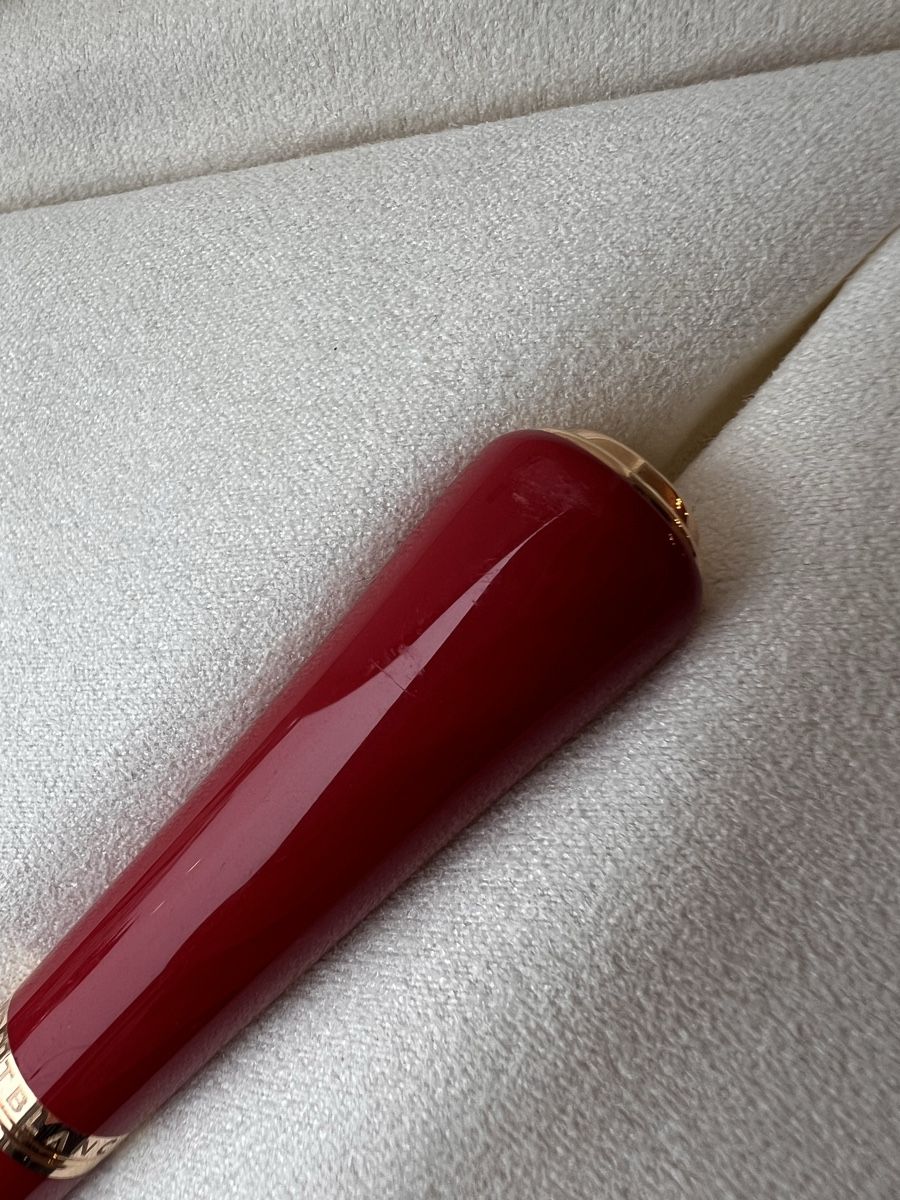 Montblanc Penna & Evidenziatori: MONTBLANC Muses Marilyn Monroe Rollerball in rot – Usato da Zürich venduto da car_x52z 3