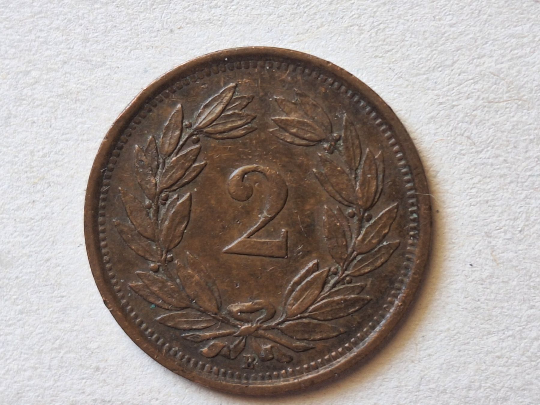 Tutti le monete: 2cts 1931 – Usato da Couvet venduto da zeze03 1