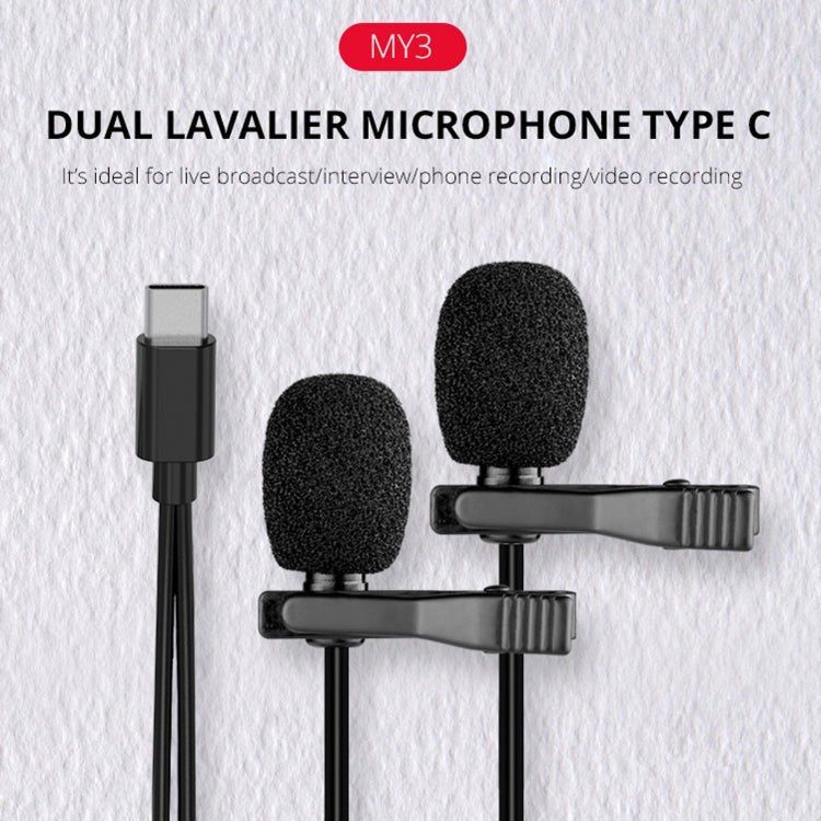 Mikrofone: Doppelclip 2er Mikrofon mit Typ-C Anschluss-Stecker – Neu und originalverpackt aus Aesch BL von _elektroniktrade_ 9