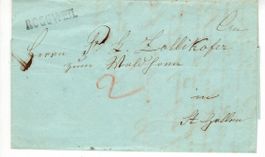 Vorphila - Roggweil 1849 nach St.Gallen