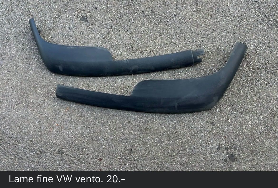 Volkswagen Tutti pezzi di ricambio auto: Lame fine VW vento  – Usato da Muraz (Collombey) venduto da Wolfdog1978