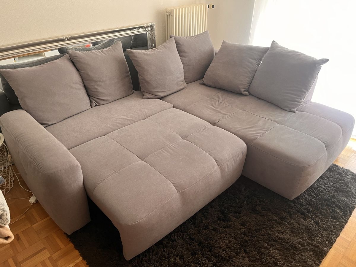 Sofas: Ecksofa / Bettsofa grau LIPO – Gebraucht aus Zürich von pasx 2