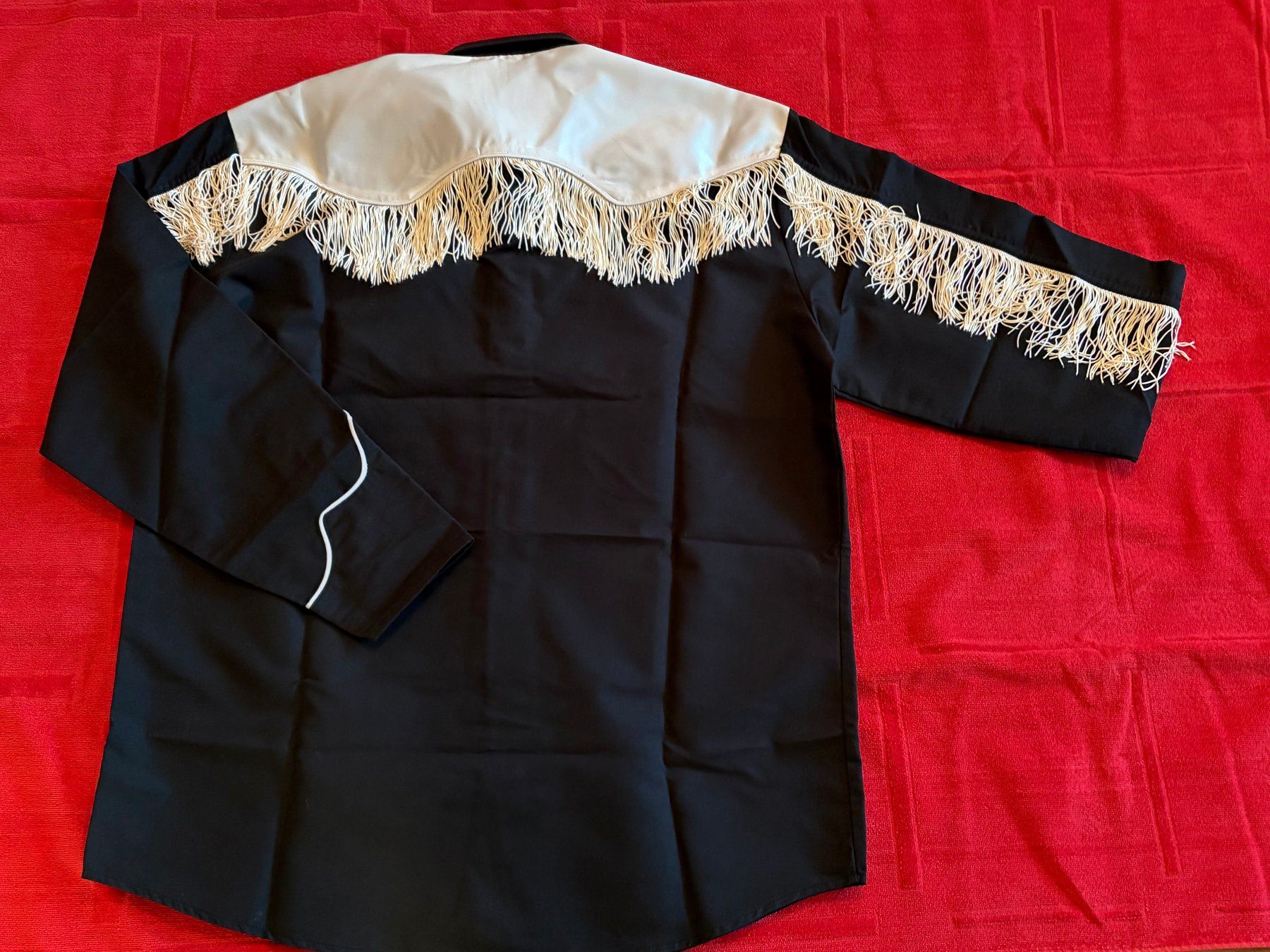 Camicie: Country-Hemd mit Fransen, Gr 40 – Nuovo (secondo la descrizione) da Zürich venduto da Monamohn7 1