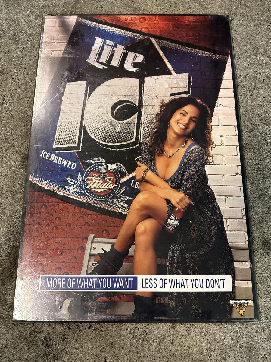 Foto & Immagini: Lite ice miller pin up beer bier – Usato da Reinach AG venduto da rares75