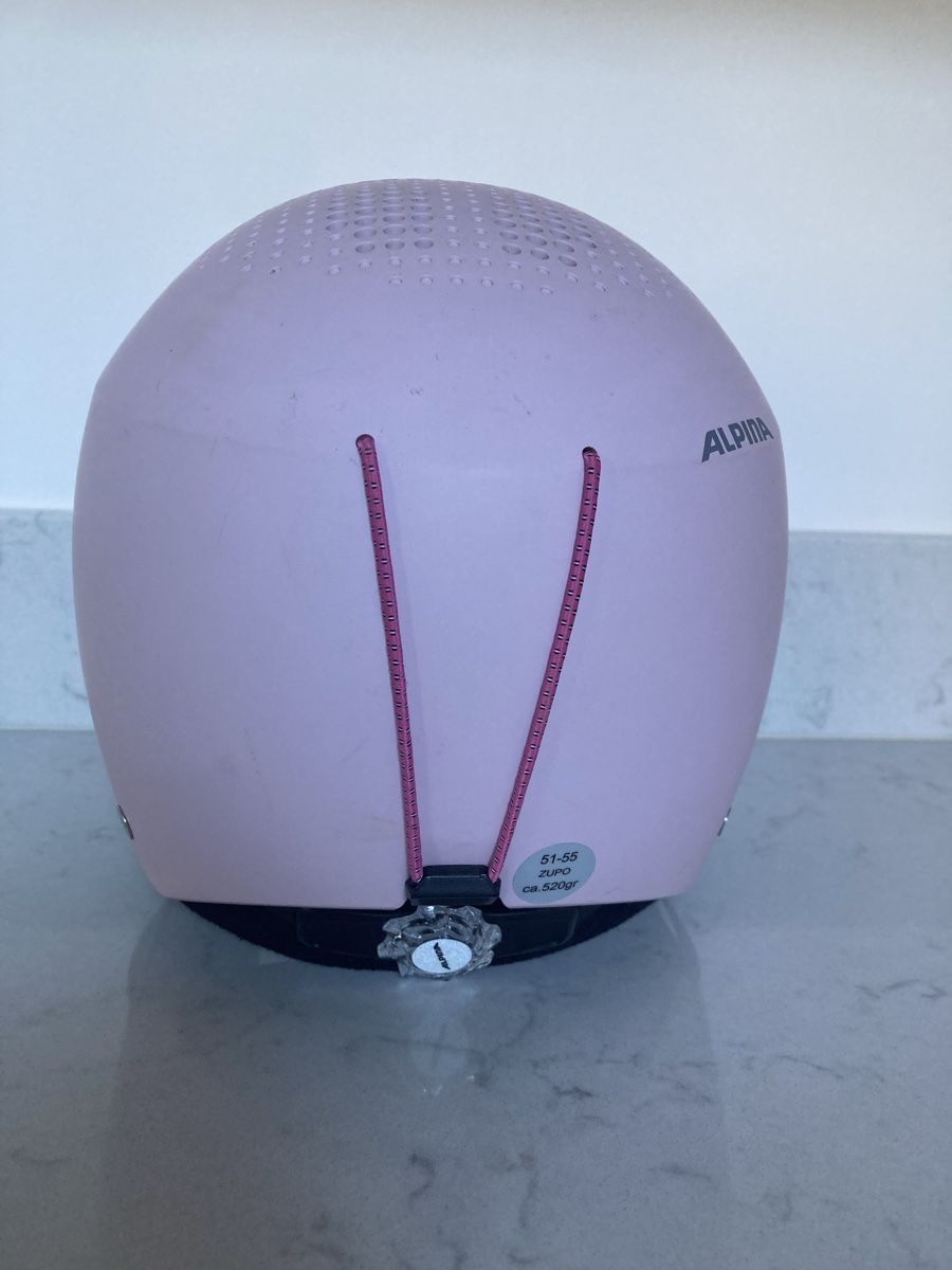 Caschi: Alpine Kinder Skihelm - Rosa große 51-55 – Usato da Zäziwil venduto da kbr_jd95 3