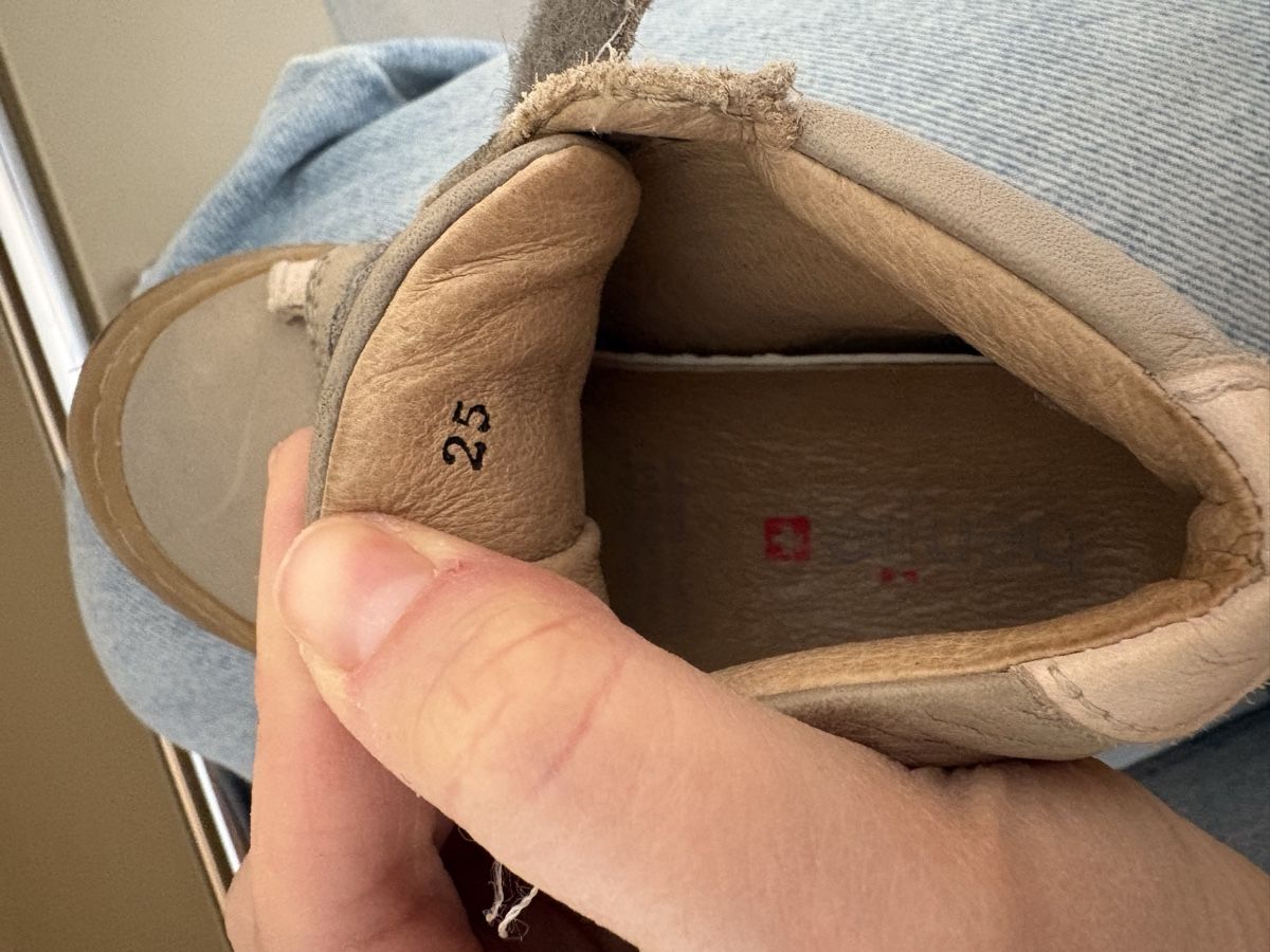 Chaussures garçon: Benjie Lauflernschuhe, Grösse 25 – D'occasion à Gockhausen par lenibeni 3