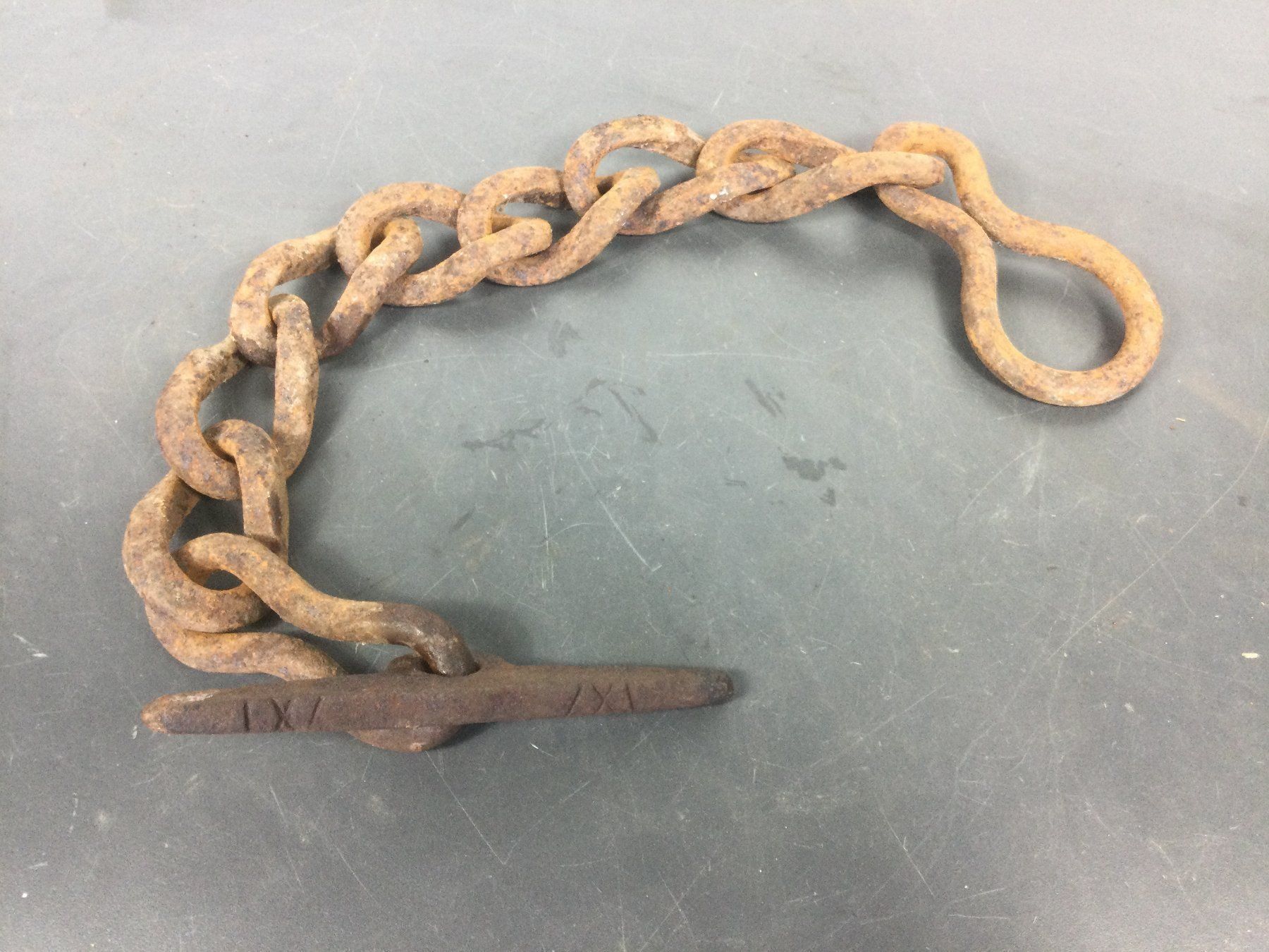 Attrezzi da lavoro: Antike rostige massive Eisen Kette – Usato da Wangen SZ venduto da kuriosum12