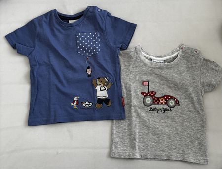 NEU 2er Set Baby T-Shirts Grösse 74