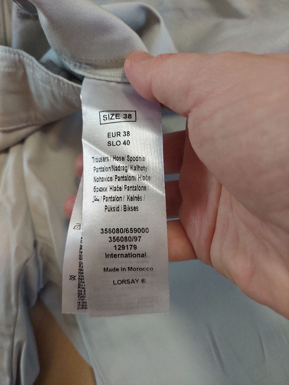 Orsay Hosen: Edle Hose Orsay hellgrau Grösse 38  – Gebraucht aus Gränichen von JaelRoost 2