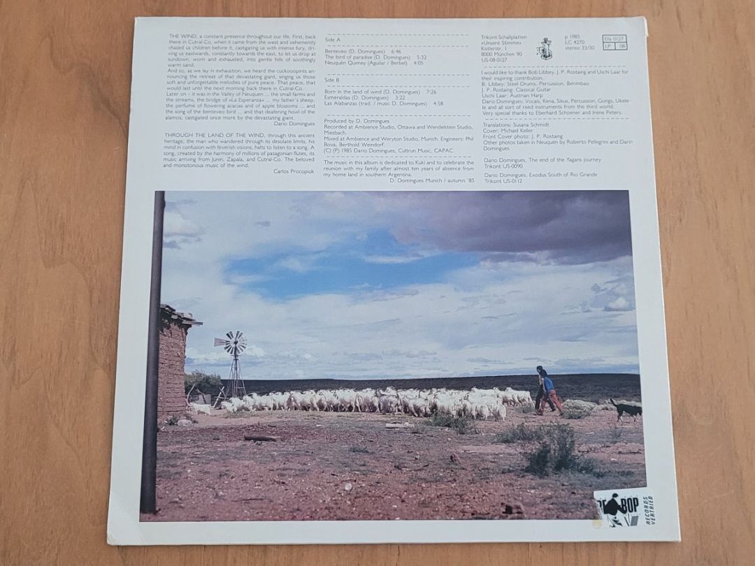 Schallplatten: LP  Dario Domingues – Gebraucht aus Martigny von MZ-67 2