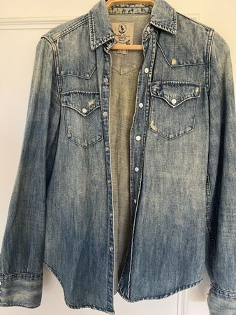 Chemise en jean Polo Ralph Lauren bleu taille S 36