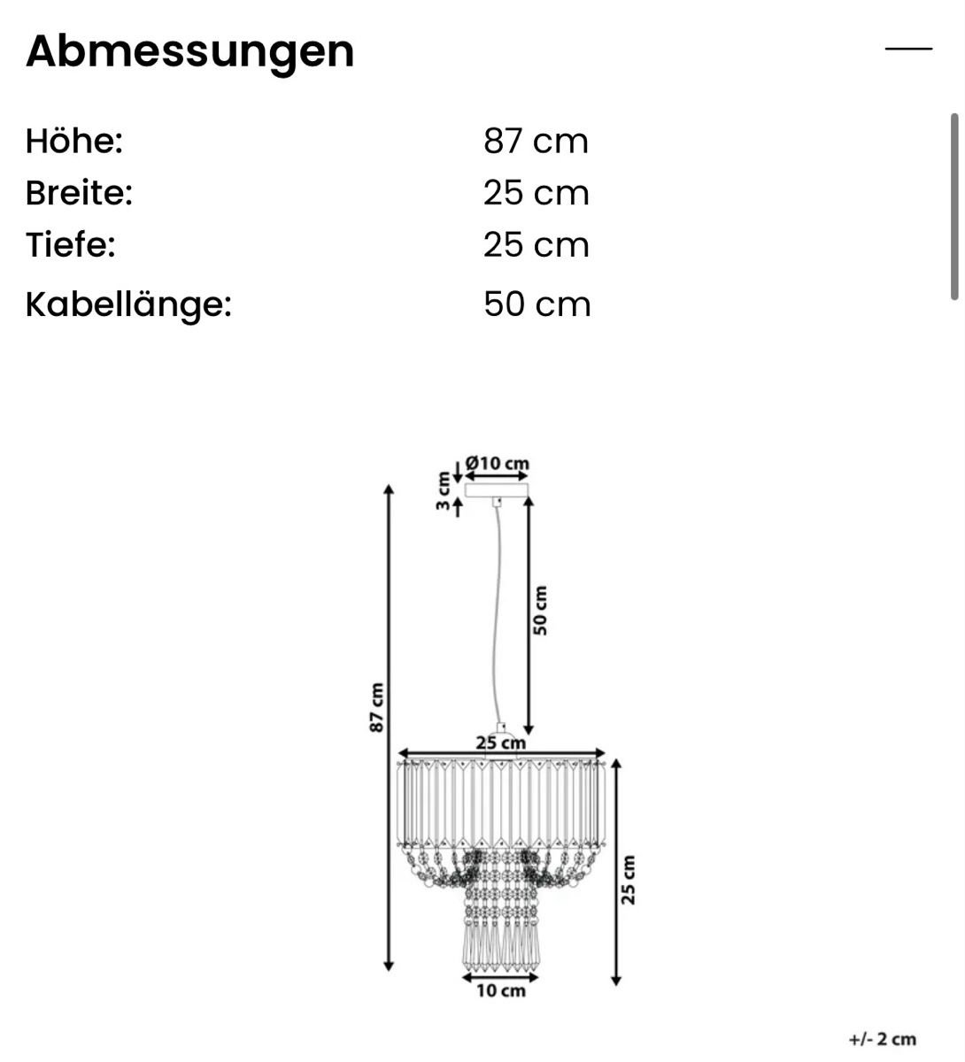 Lustres & lampes de plafonds: Kronleuchter - Neu! – D'occasion à Minusio par bet_gb85 4