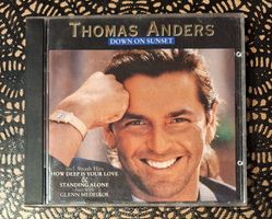 Thomas Anders - Down On Sunset, DE Pop CD Album 1992
