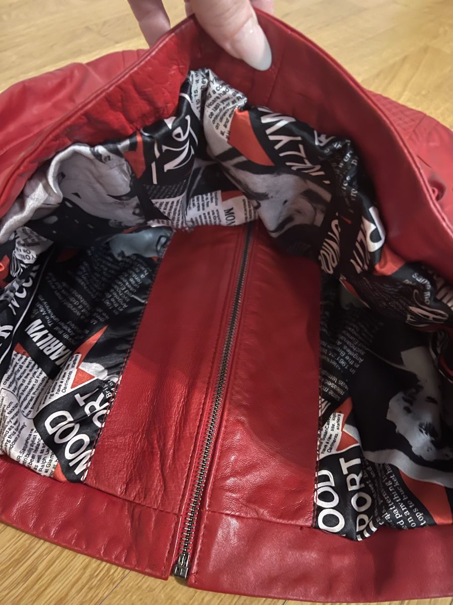 Giacche: Jacke Rote Lederjacke Visconti Gr. 38 – Usato da Rüschlikon venduto da leo_mwz2 4