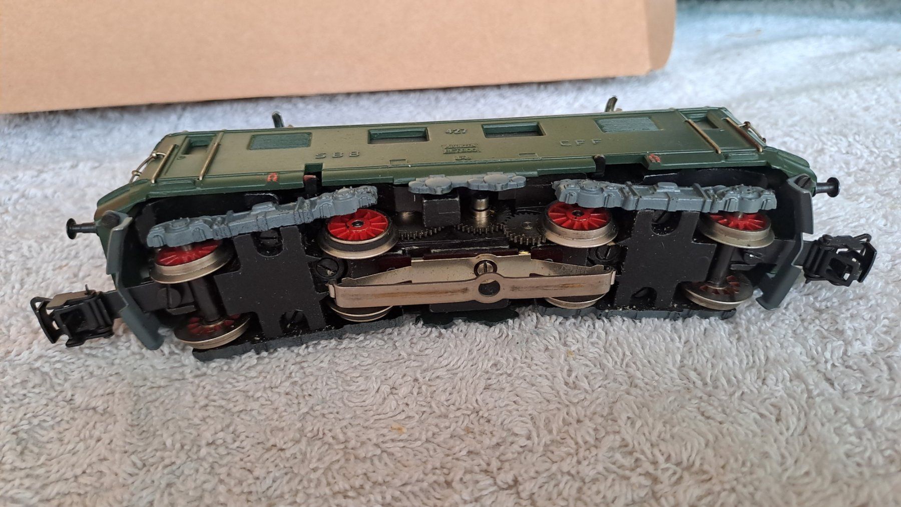 Märklin Modellini di ferrovie: Märklin 3014 SBB E Lok RET 800 H0 WS/55 – Usato da Winterthur venduto da Riebeli333 3