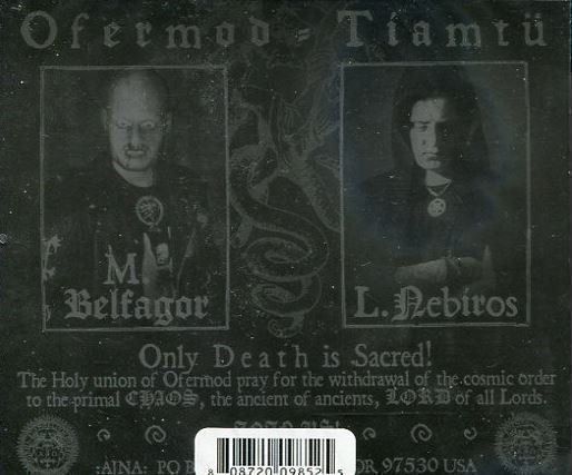 CDs: Ofermod - Tiamtü – Gebraucht aus St-Cergue von VeganWarrior 1