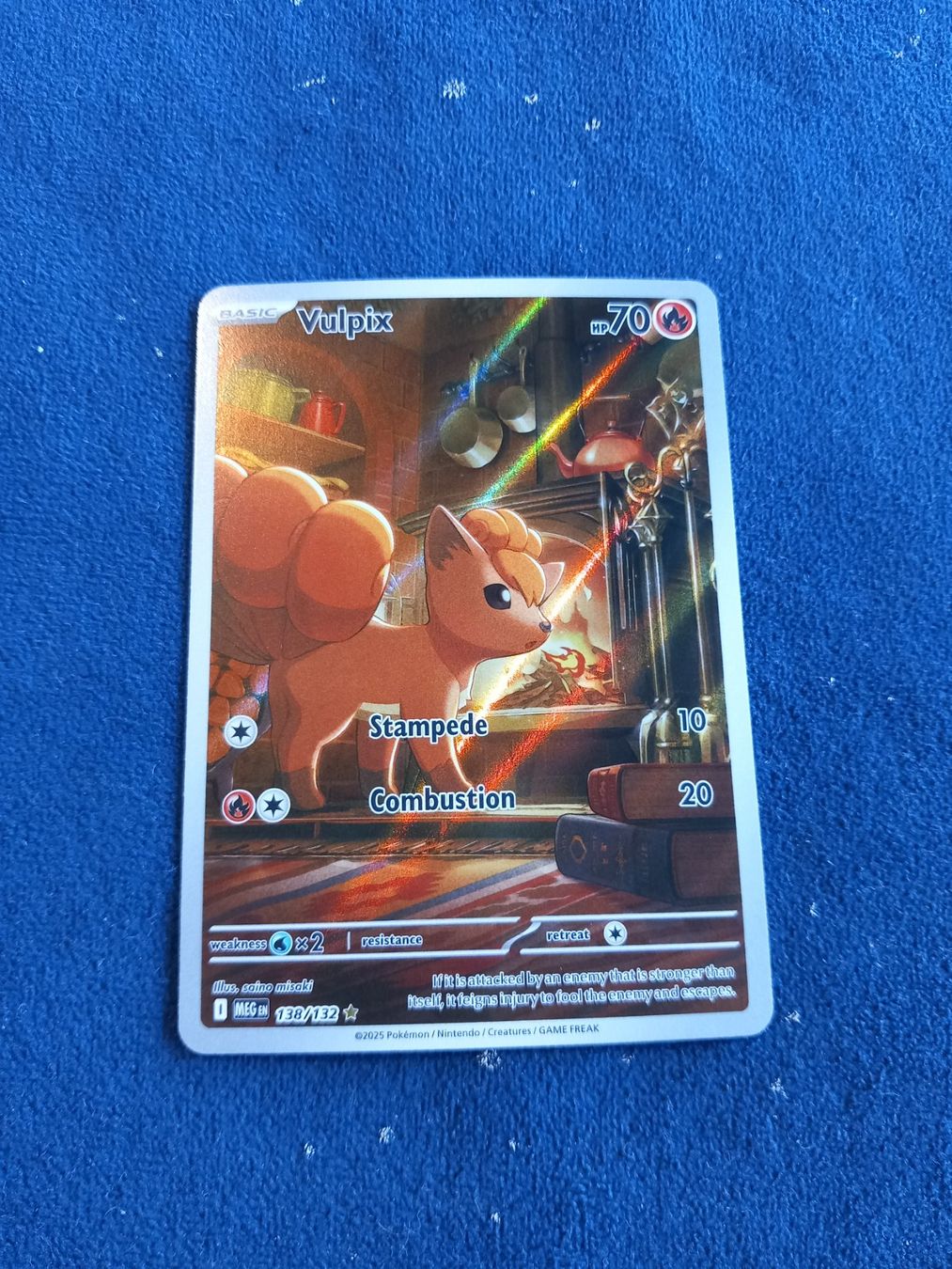 Vulpix Illustration Rare (EN) Mega Evolution - MEG 138/132 (Neu (gemäss ...