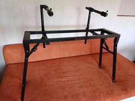 König & Meyer K&M 18953 Keyboardständer + K&M 18952 Aufsatz
