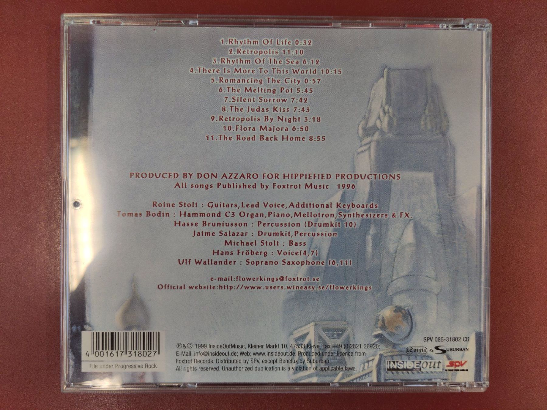CD: The Flower Kings - Retropolis – Usato da Birmensdorf ZH venduto da crabalocker67 1