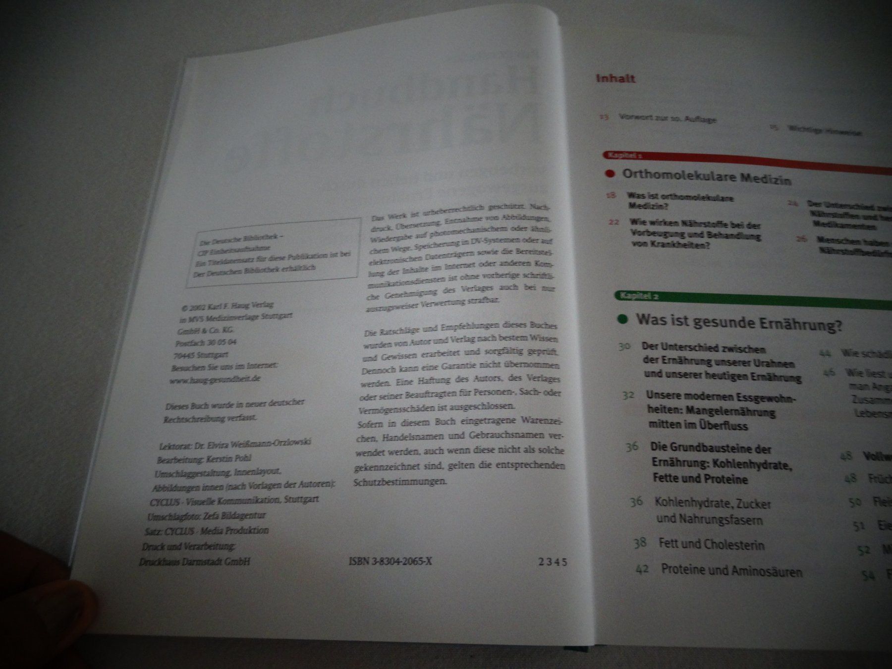 Libri: Handbuch Nährstoffe Burgerstein – Usato da Neerach venduto da jenny062 2